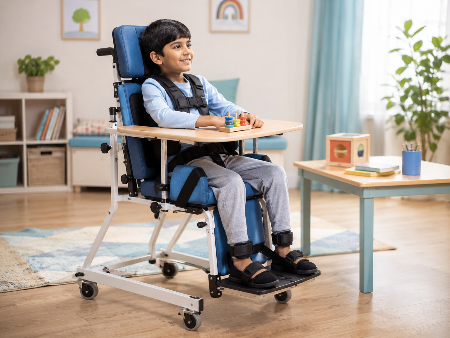 Sitting and positioning support system